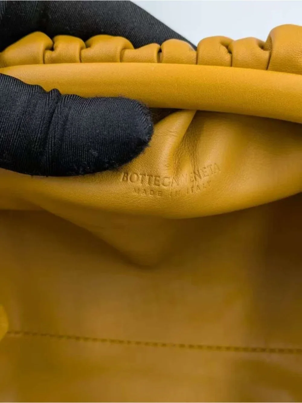 Bottega Veneta Butter Calfskin The Mini Pouch Caramel B08896149B